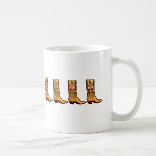 Caneca De Café Botas (Direita)