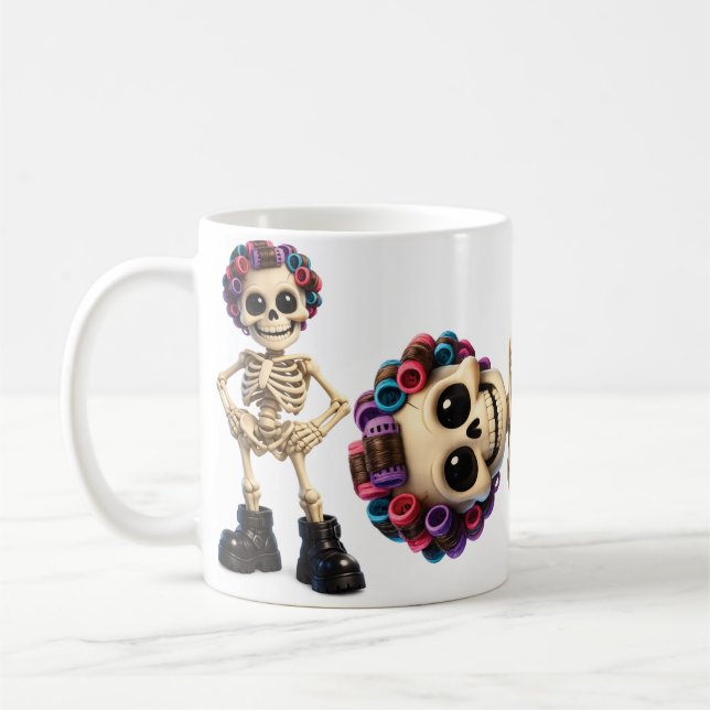 Caneca De Café Botas Ossudas (Esquerda)