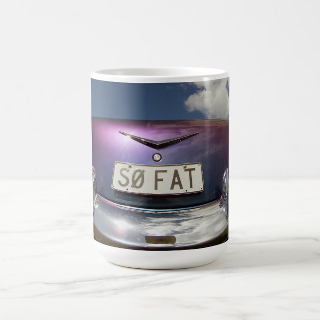 Caneca De Café Botões para cima TÃO FAT traseiro Ângulo clássico  (Centro)