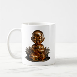 Caneca De Café Bouddha Enfant Bronze