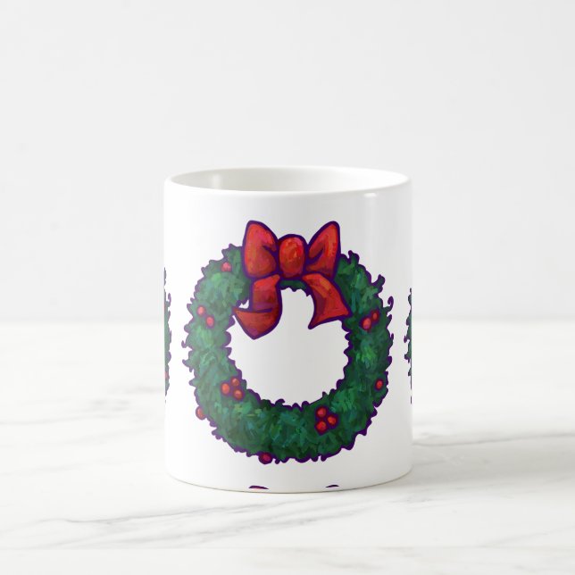 Caneca De Café Boughs de Holly (Centro)