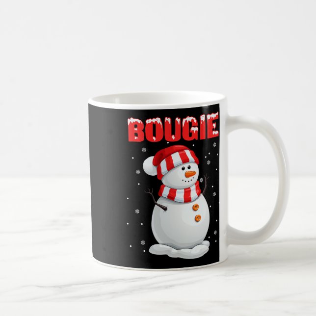 Caneca De Café Bougie Snowman Natal Boujee Natal (Direita)
