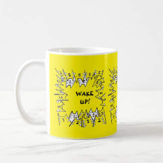 CANECA DE CAFÉ BOVINOS AMARELOS