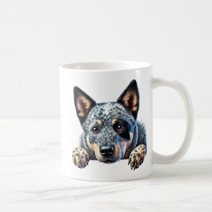 Caneca De Café Bovinos australianos e bonitos"