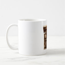Caneca De Café Box Berries Leaves Pinecones Treasures