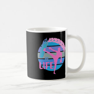 Caneca De Café Boxe de Kickboxing Artes Marciais Boxeadoras Kickb