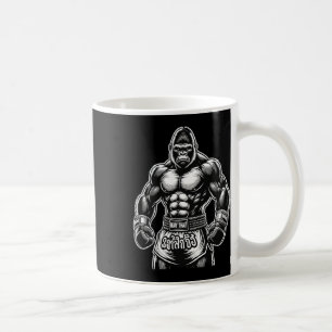 Caneca De Café Boxe Tailandesa e Kickboxing - Muay Thai Gorilla