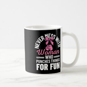 Caneca De Café Boxe Tailandesa Engraçada Para Homens Mulheres Tre