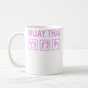 Caneca De Café Boxe Tailandesa Muay Thai