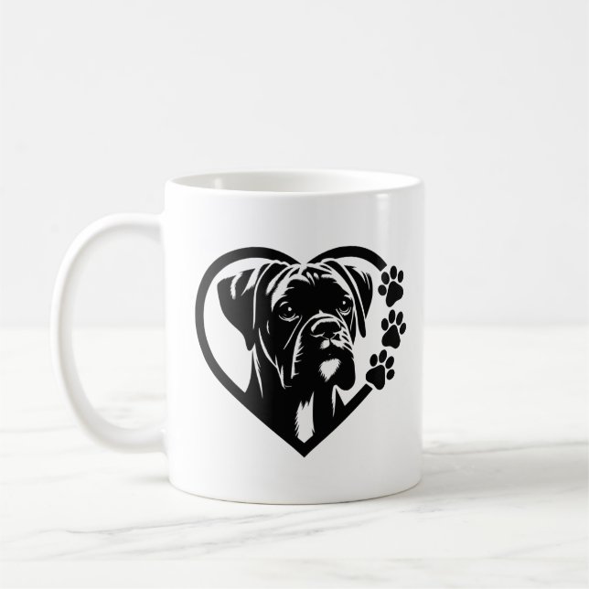 Caneca De Café Boxer (Esquerda)