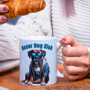Caneca De Café Boxer Dog Club