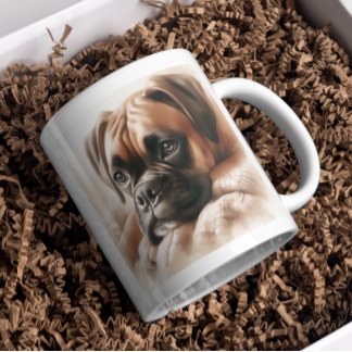 Caneca De Café Boxer Dog: Mestre da Chill & Expert Snuggler