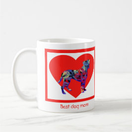 Caneca De Café Boxer Dog Red Day Heart Coffee Mug