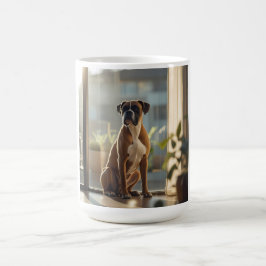 Caneca de Café Boxer Elegante