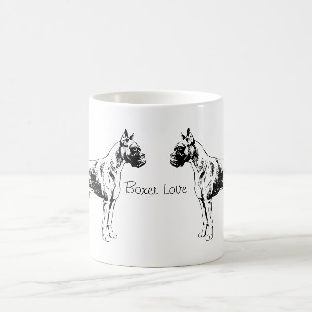 Caneca De Café Boxer Love Mug (Centro)