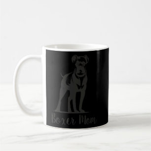 Caneca De Café Boxer Mãe Engraçada Cachorro Mamãe Puppy Pet Propr