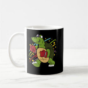 Caneca De Café Boxers de Tartaruga Animais Engraçados Swete