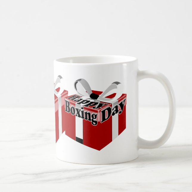 Caneca De Café Boxing Day (Direita)