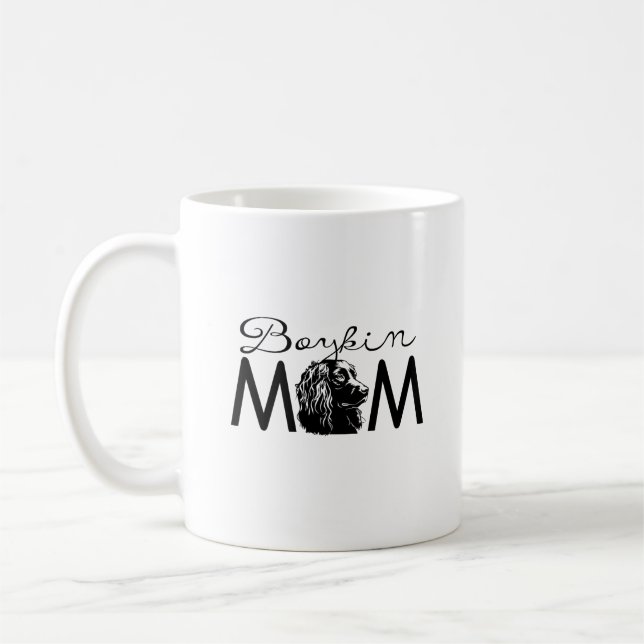 Caneca De Café Boykin Mãe Para O Boykin Spaniel Dog Lover (Esquerda)