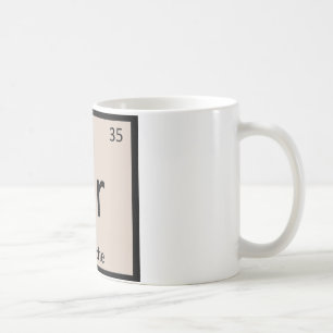 Caneca De Café Br - Brioche Paistry Mesa periódica