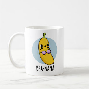 Caneca De Café Bra-nana Funny Banana Bra Pun