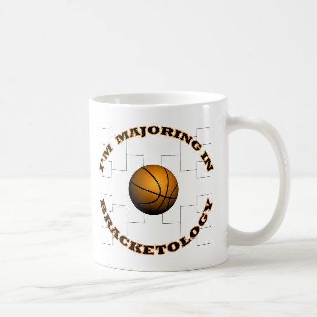 Caneca De Café Bracketology 1 (Direita)