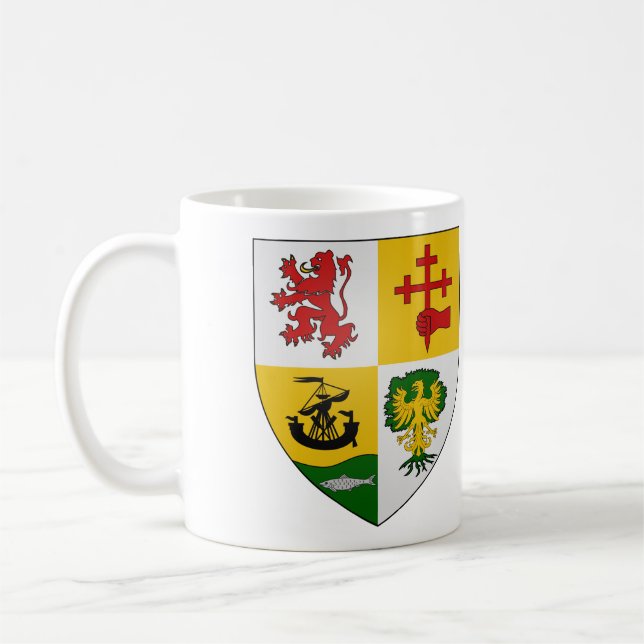Caneca de Café Braços de Macdonald de Clanranald (Esquerda)
