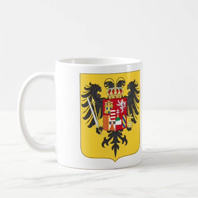 Caneca De Café Braços Do Sacro Imperador Romano Coffee Mug (Esquerda)