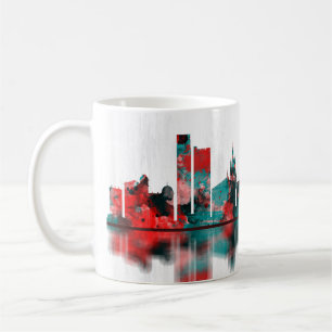 Caneca De Café Bradford England Skyline