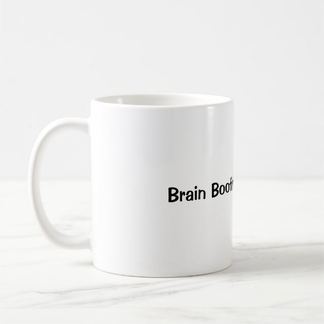 Caneca De Café Brain Booting... Please Wait | Funny Coffee Mug  (Esquerda)