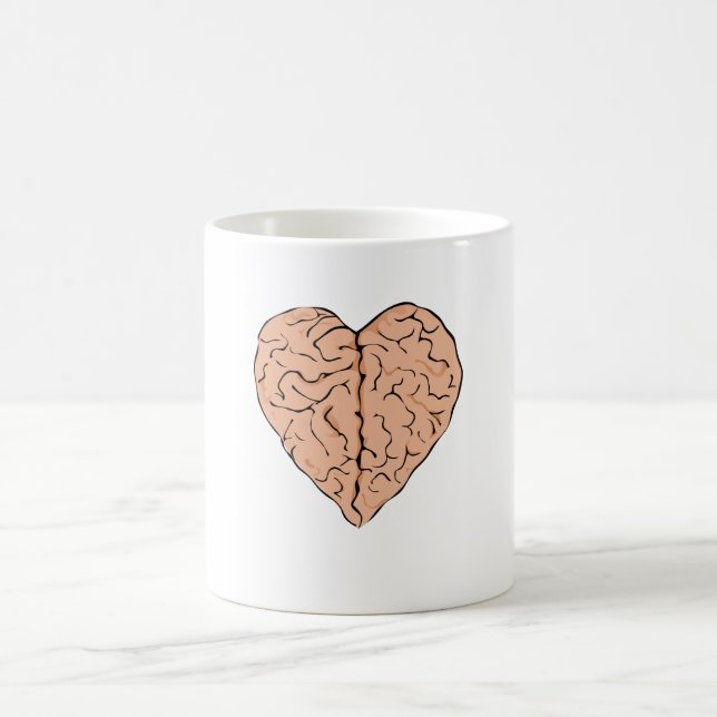Caneca De Café Brainheart (Centro)