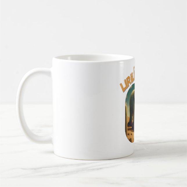 Caneca De Café BrainRots Lirili Larila-Elephant with Cactus Body (Esquerda)