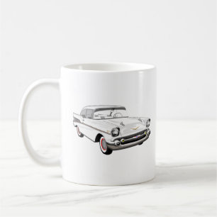 Caneca De Café Branco '57 Shoebox