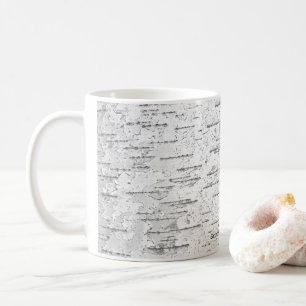 Caneca De Café Branco, como em Birch latido