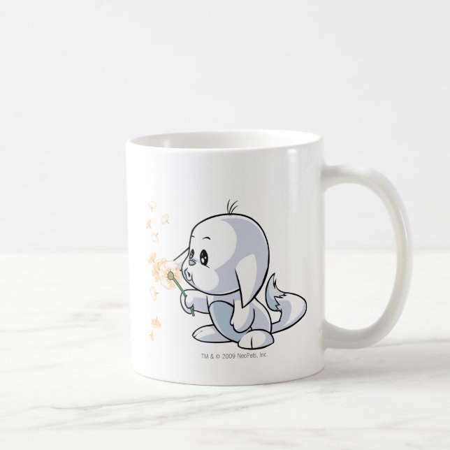 Caneca De Café Branco de Kacheek (Direita)