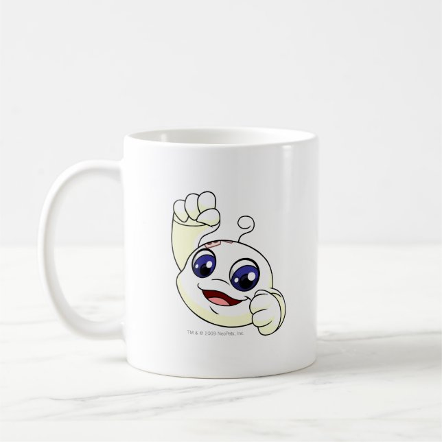 Caneca De Café Branco de Kiko (Esquerda)