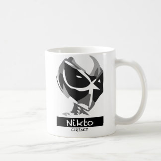 Caneca de café branco de Nikto