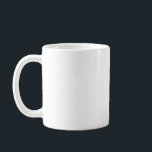 Caneca De Café Branco simples<br><div class="desc">Xícara de café branco simples</div>