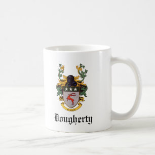 Caneca De Café Brasão customizável de Dougherty