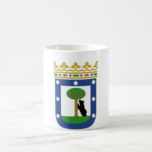 Caneca De Café Brasão da espanha de Madrid (Centro)
