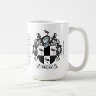Caneca De Café Brasão da família do andar
