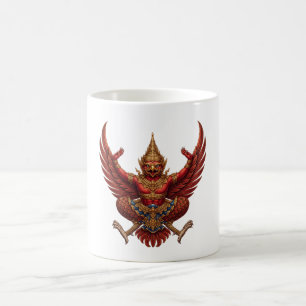 Caneca De Café brasão da Tailândia brasão do país símbolo da band