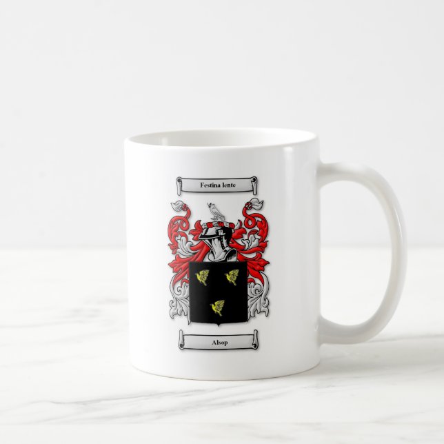 Caneca De Café Brasão de Alsop (Direita)