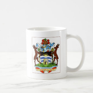 Caneca De Café Brasão de Antígua e de Barbuda