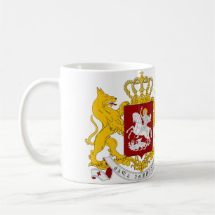Caneca De Café Brasão de Armas Alternativo Geórgia