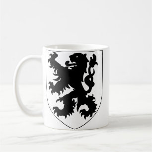 Caneca De Café Brasão de Armas da Flandres