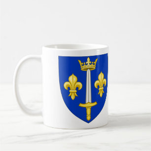 Caneca De Café Brasão de Armas de Domrémy La Pucelle