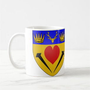 Caneca De Café Brasão de Armas de MacLennan de MacLennan