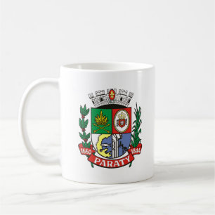 Caneca De Café Brasão de Armas de Paraty, Brasil