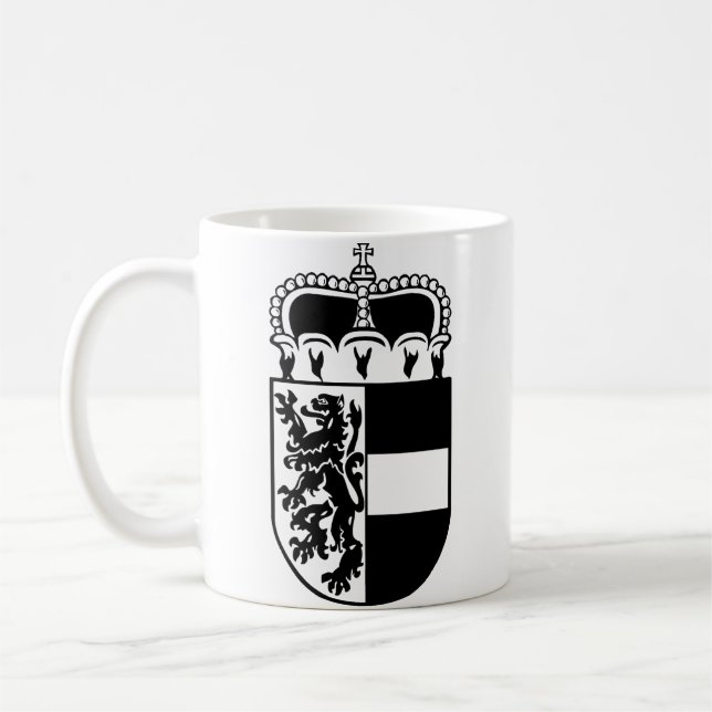 Caneca De Café Brasão de armas de Salzburgo (Esquerda)